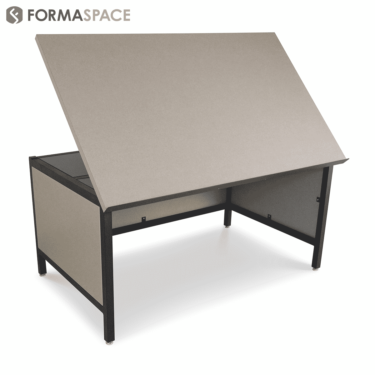 Drafting table with Modesty Panels | Formaspace